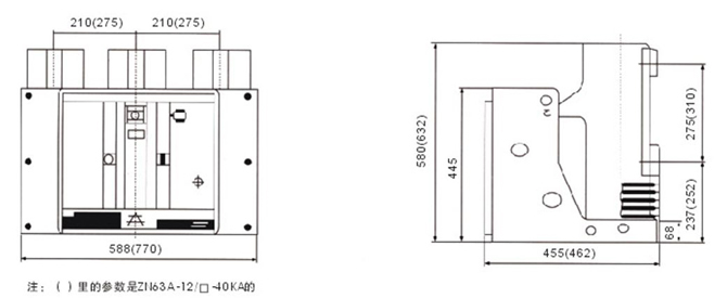 ZN63A-12(VS1)戶內(nèi)交流高壓真空斷路器